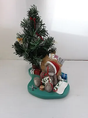 Me To You Figurine Ornament Figure Rare Xmas Lights Up Wrapped Up For Christmas. • £60