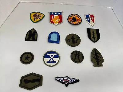 Military Insignia  Patches Pins Or Other  Medals Lot 261D • $4.99