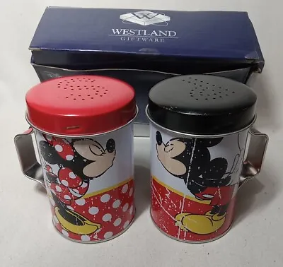 Westland Giftware Mickey And Minnie Salt And Pepper Shakera • $27