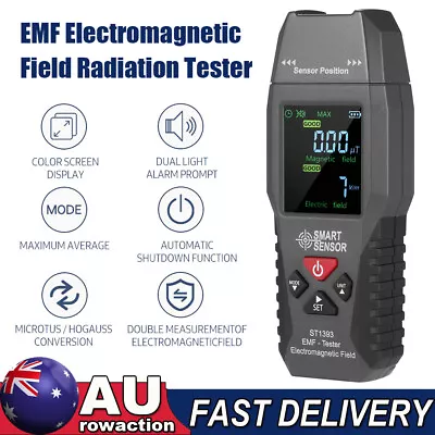 SMART SENSOR EMF Meter LCD Mini Digital Electromagnetic Field Radiation Tester • $31.99