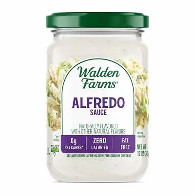Walden Farms Sauce Pasta Calorie Free Alfredo 12 Oz (Pack Of 6) • £43.36