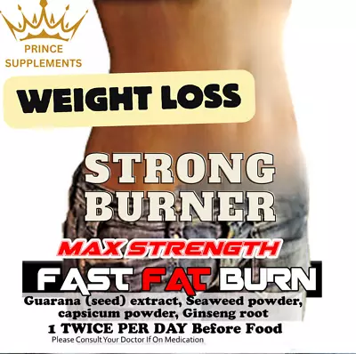 Weight Loss Pills Strong 90 +90 Fat Burners Diet Slimming  Buy 1 Get 1 Free • £9.99