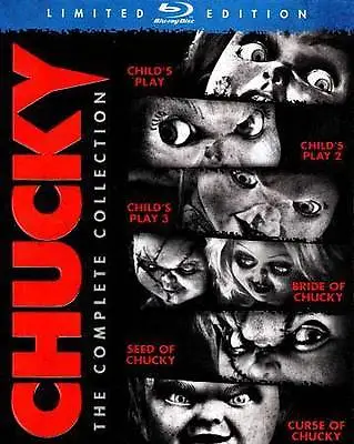 Chucky: The Complete Collection [Blu-ray] Very Good DVD Catherine HicksAlex V • $17.11