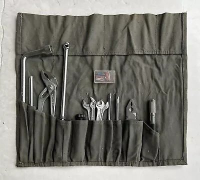 VINTAGE MERCEDES BENZ W111 280SE 3.5 COUPE/ CONV TOOL KIT  ROLL POUCH • $990