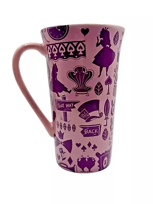 Disney Alice In Wonderland Mug -Cheshire Cat -Mad Hatter -Purple Disney Mug 14oz • $14