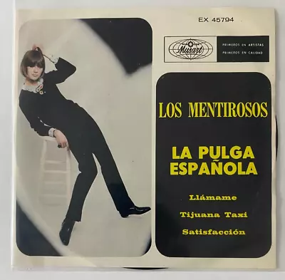 Los Mentirosos - La Pulga EspaÑola - 1966 Mexican 7¨ep Ps Garage Rock • $19.99