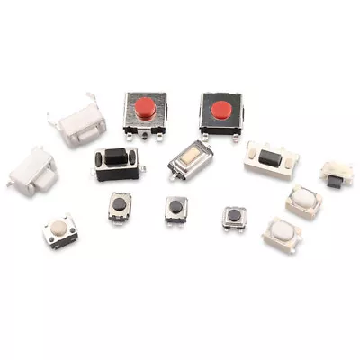 Tact Switch Small Button Micro Switch 3x3x1.5mm/2x4x3.5mm/3x4x2mm/6x6x2.5mm • $2.59