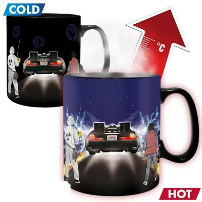 £17.40 • Buy Back To The Future - Mug - Delorean Thermal Effect Coffee Mug - Gift Box