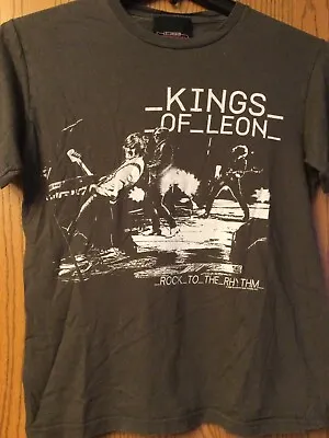 Kings Of Leon - “Rock To The Rhythm” - 2009 Gray Shirt - S - Live Nation • $40