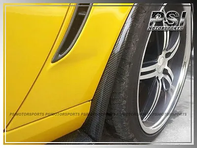 Carbon Fiber Side Skirts Mud Flaps For 2005-2013 Chevrolet Corvette C6 Z06 ZR1 • $199.99