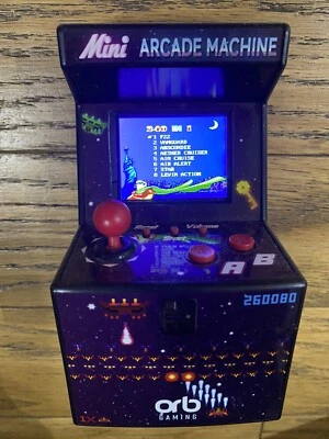 £15 • Buy Mini Arcade Machine Cabinet Portable 240 Games In 1 Mint Retro