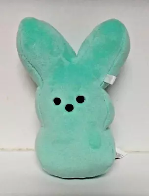 Peeps Plush Pastel Green Bunny Rabbit Toy 5.5  Marshmallow Easter New 2024 • $9