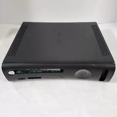 Microsoft Xbox 360 Elite Console Black System - Powers On For PARTS Or REPAIR • $19.99