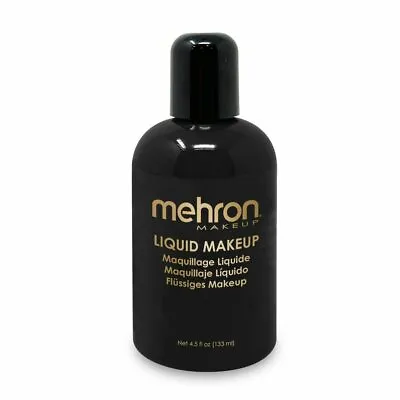 Liquid 4.5oz Makeup Face Body Artist Theatrical Clown MUA Theme Park Fair Mehron • $13.95