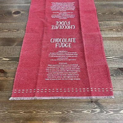 Mud Pie Christmas Chocolate Fudge Kitchen Towel Cookie • $26.84