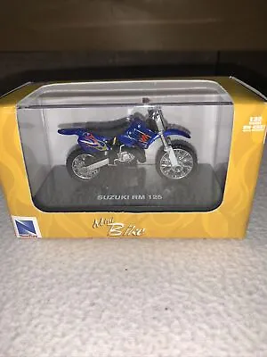 Mini Bike Die Cast Suzuki RM 125 Motorcycle Model Toy • $9.99