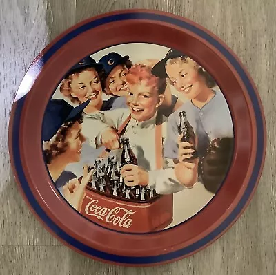 Coca-Cola 12” Metal Tray “GIRLS SOFTBALL TEAM” 1993 • $11