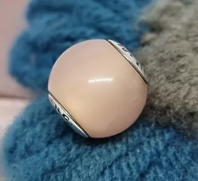 £25 • Buy Genuine Pandora ESSENCE Collection Rose Quartz CARING Charm 💕 S925 ALE 