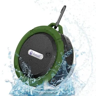 Mini Pod Bluetooth Speaker Wireless Portable Outdoor Hiking Picnic Waterproof • $7.96