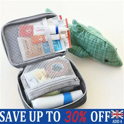 £5.73 • Buy Mini First Aid Kit-Emergency Small Bag Box Walking Hiking Car Travel Medical FL
