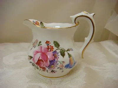 Royal Crown Derby Vine Flower Posie Miniature Pitcher Creamer Vintage Antique  • $52