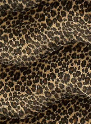 £9.50 • Buy Animal Print Faux Fur/Velour Velboa Fabric - Baby Leopard - FREE P&P