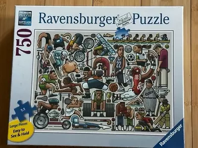 Ravensburger “Athletic Fit” Sports 750 Piece Puzzle No. 169405 NEW • $12.95