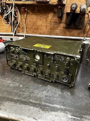 Military Radio Teletyper Md-522/ GRC Transceiver Transmitter Untested Missing Pc • $225