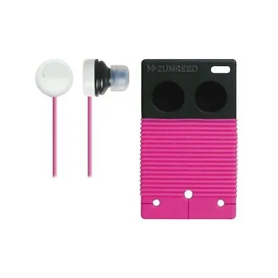 Zumreed ZHP-009 Poppin Earbuds Pink/White (New) • £5