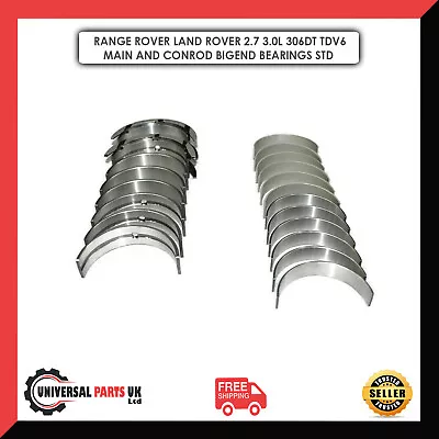 £124 • Buy Land Rover Range Rover 2.7 276dt 3.0l 306dt Tdv6 Sdv6 Bigend & Main Bearings Std