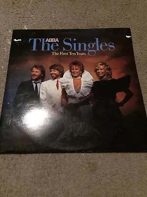 ABBA The Singles The First Ten Years LP Record • £25