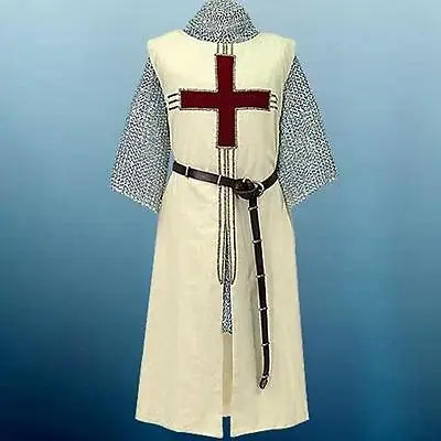 MEDIEVAL KNIGHT Templar Crusader Middle Ages TANCRED TUNIC SURCOAT S/M L/XL New • $109.95