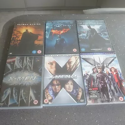 Batman And X Men Trilogy- 11 Disc Collection - Dvd - Joblot - Bundle -  • £12