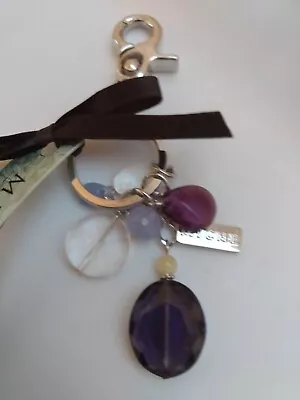 Miche Mystic Purple Charms Clip-On Keychain Bag Accessory • $9