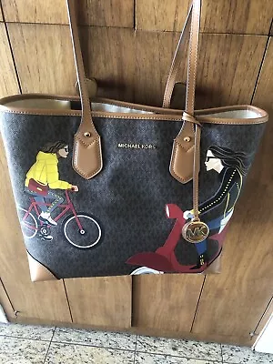 Michael Kors Unique Large Canvas Tote • $109