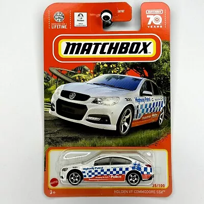 Matchbox 2023  - HOLDEN VF COMMODORE SSV (Police Highway Patrol) • $19.97