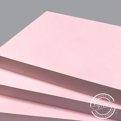 £3.60 • Buy A6 Pastel Pink Plain Index Cards - Postcards - Invites - 240gsm - Pier Paper Co.
