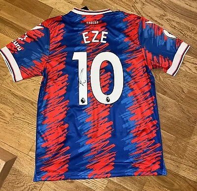 £154.99 • Buy Eberecki Eze Signed Crystal Palace Shirt 22/23