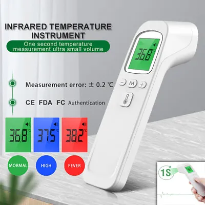 Infrared Temperature Thermometer Digital Forehead Baby Adult IR Thermometer • $15.66