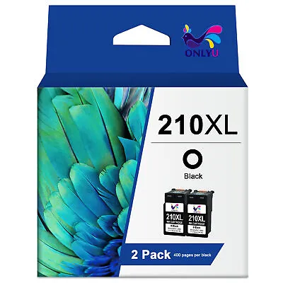 2PK PG-210XL Black Ink Compatible For Canon 210 PIXMA MX320 MX330 MX340 MX350 • $26.95