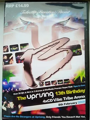 UPRISING- 08.02.08- 13th BIRTHDAY PARTY -VIBE TRIBE ARENA 4 CD PACK • $22.73