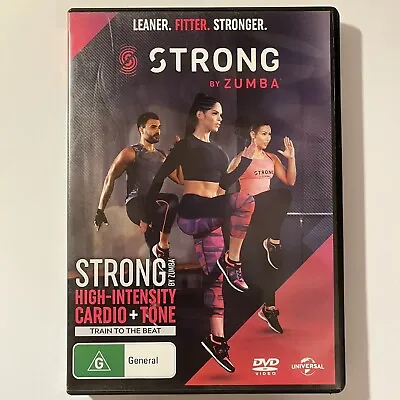 Strong By Zumba DVD Region 4 & 2 Cardio Fitness Weight Loss GC Free Postage • $13.95