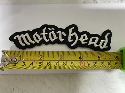 Motorhead - Logo Symbol Patch Embroidered Iron/ Sew On New 5.5X 1” • $6
