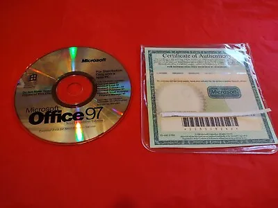 MS Microsoft Office 97 Small Business Edition SBE Full English Ver ( Pre-owned ) • $7.75