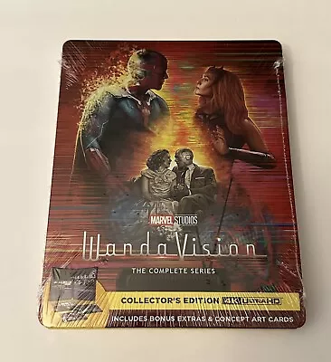 WandaVision: The Complete Series - 4K-UHD Collector’s Edition Steelbook New • $25.99