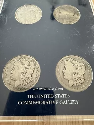 United States Commerative Gallery Morgan Set Of 4 Coins*please Read Description* • $100