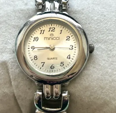 Minicci Womens Silver Tone Watch • $12.95