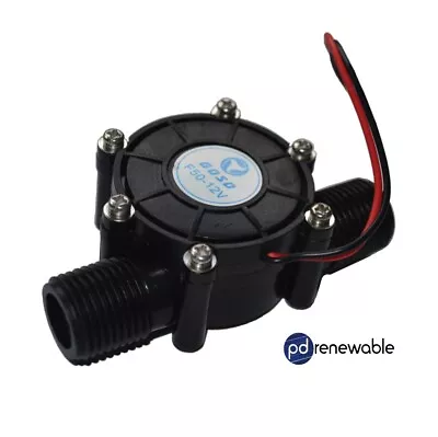 £12.99 • Buy Hydro Electric Water Flow Power Generator Turbine For DIY DC12V 10W UK