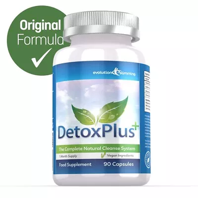 £18.95 • Buy DETOX PLUS Cleanse  *MAX POWER* 90 Capsules UK - Evolution Slimming