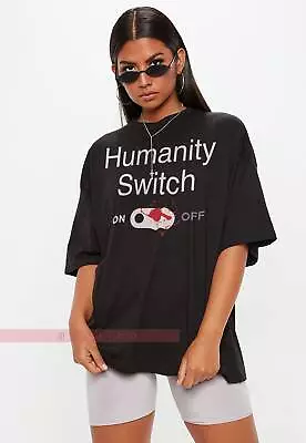 Humanity Switch Unisex Tees Vampire Diaries | Summer T-Shirt Size S-5XL • $19.99